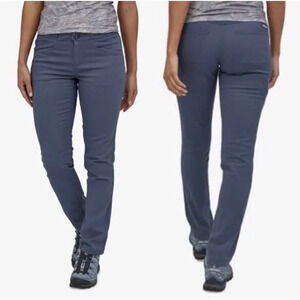 Patagonia Escala Rock Climbing Pants Dolomite Blue Slim Fit Women’s Size 4